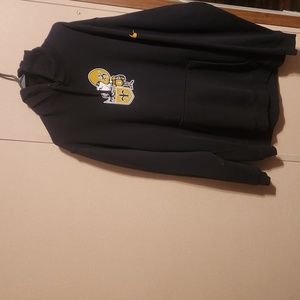 $65 XXL mens nike retro style new orleans saints hoodie